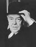 A portrait of Rene Magritte.
